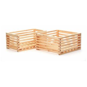Maceta De Madera Jardinera Mediana - Fixer