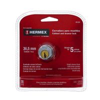 Cerradura Para Mueble Cromo Pulido - Hermex