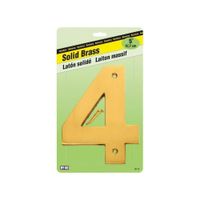 Varios Números Color Bronce 5 Plg - Hy Ko Varios Diseños