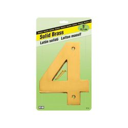Varios Números Color Bronce 5 Plg - Hy Ko Varios Diseños