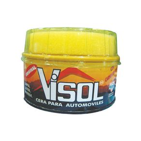 Cera Amarilla En Pasta Con Carnaúba Para Autos  8 Oz - Visol