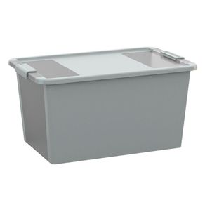 Caja L Gris/Transparente - Kis