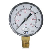 Manómetro 0-240 Psi Seco Genebre - Genebre