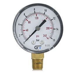 Manómetro 0-240 Psi Seco Genebre - Genebre