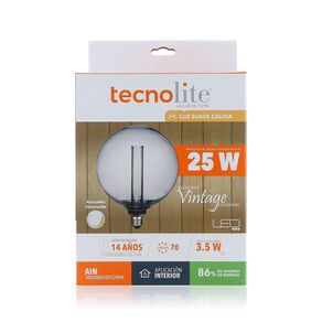 Bombilla Globo Vintage E27 De 3.5 W - Tecnolite