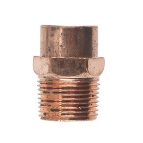 Adaptador De Cobre Macho 3/4 Plg - Elkhart
