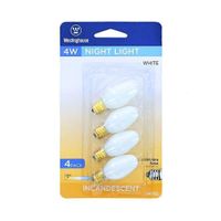 Bombilla Para Repuestos Luz De Noche Incandescente Base E12 De 4 W - Westinghouse