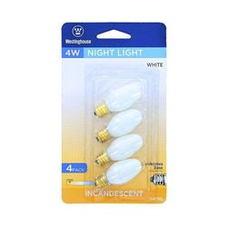 Bombilla Para Repuestos Luz De Noche Incandescente Base E12 De 4 W - Westinghouse