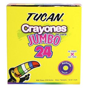 Crayon-De-Cera-Jumbo-24-Colores---Tucan