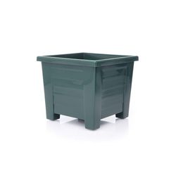 Maceta Estilo Madera # 11 Color Verde