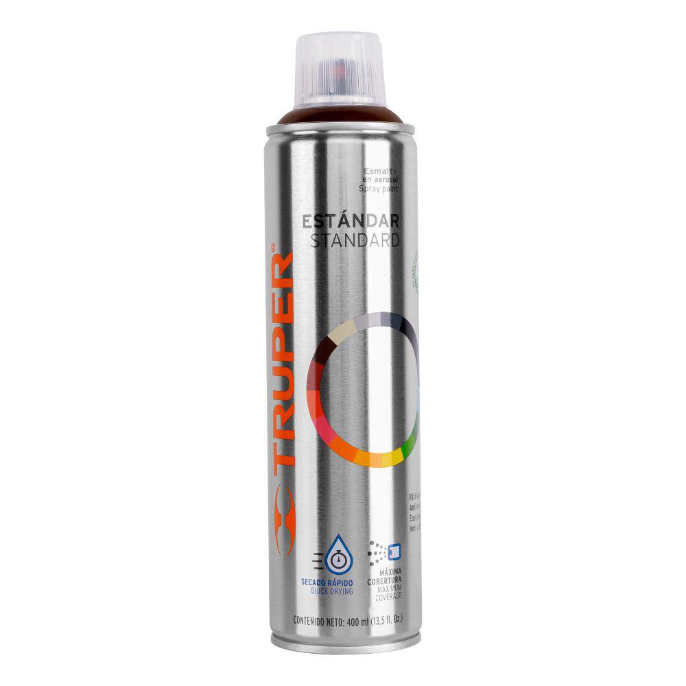 Pintura En Spray Truper Varios Colores Cafe