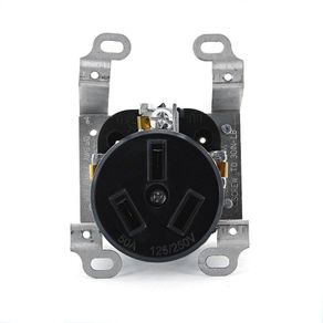 Toma Tipo 50A Negro - Eagle Electric
