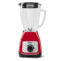 Licuadora Roja Con Vaso De Vidrio 2 Velocidades - Oster