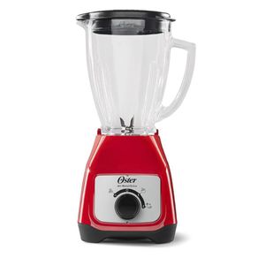 Licuadora Roja Con Vaso De Vidrio 2 Velocidades - Oster