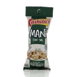 Bolsa De Maní Con Sal 55 Gr - Cashitas