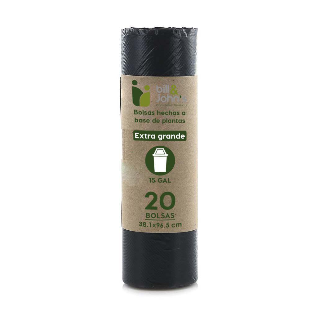 Bolsas Biodegradables para Basura Tamaño L, 20 Unidades