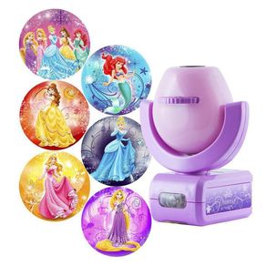 Lámpara De Noche Proyector Princesas Disney - Jasco