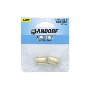 Acopladores 1/8 Dorado Jandorf