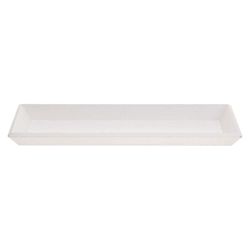 Bandeja 40 X 14 Cm Madera Blanca