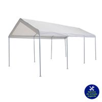 Toldo Blanco Garage De Exterior 3X6 M - Z