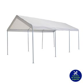 Toldo Blanco Garage De Exterior 3X6 M - Z