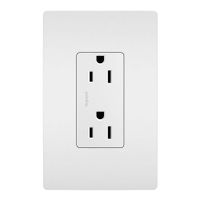 Tomacorriente Doble 15A 125V Blanco Radiant - Legrand