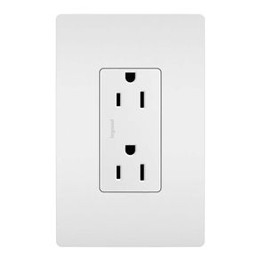 Tomacorriente Doble 15A 125V Blanco Radiant - Legrand
