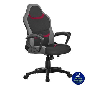 Silla Racing Rojo 60X63X103 Cm - Zmobili