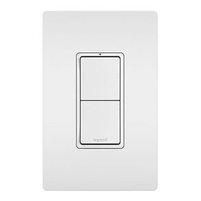 Interruptor Doble Blanco 15A - Legrand