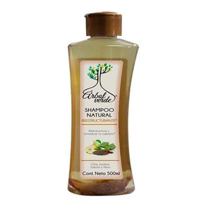 Shampoo Reestructurante 500 Ml - Árbol Verde