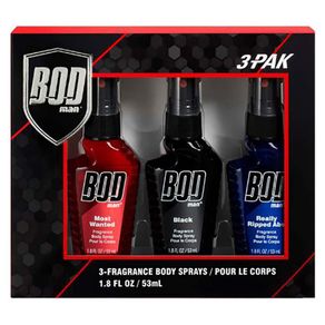 Kit Fragancias Black/Most/Really - Bodman