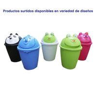 Basurero Plástico  Diseño Animales