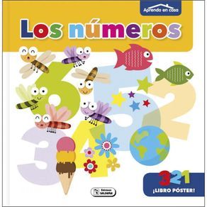 Libro Poster Los Numeros - Saldaña
