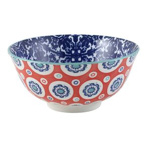 Bowl 6 Plg Azul Multicolor - Toscana