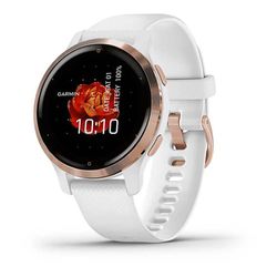 Smartwatch-Venu-2S-Blanco-Con-Borde-Rosa---Garmin