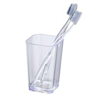 Vaso Higiene Dental Candy Transparent - Wenko