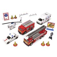 Fire & Constuction Playset - Express Wheels
