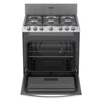 Estufa A Gas De 6 Hornillas Con Encendido Eléctrico 30 Plg - Whirlpool