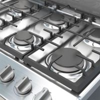 Estufa A Gas De 6 Hornillas Con Encendido Eléctrico 30 Plg - Whirlpool