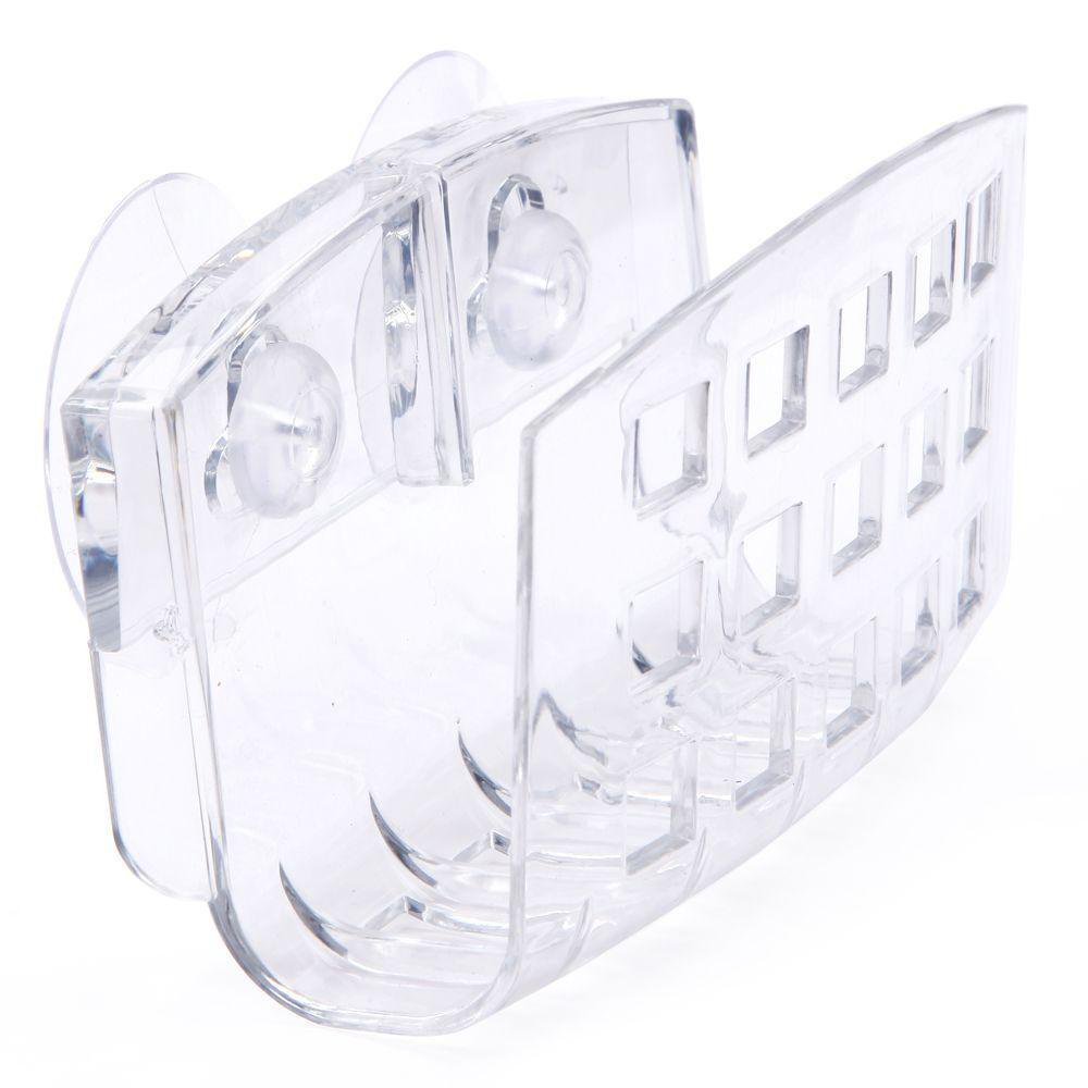 Canasta de Succión Porta Esponja para Lavaplatos Color Transparente
