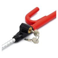 Baston Antirobo Doble U Rojo - Racingtec