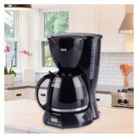 Cafetera Digital Negra 1.2 L 800 W - Rosthal