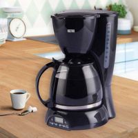 Cafetera Digital Negra 1.2 L 800 W - Rosthal