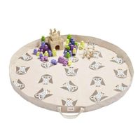 Bolsa Organizadora Y Playmat Buho 2 En 1- 3 Sprouts