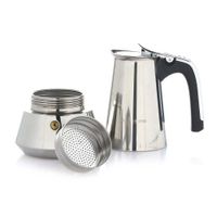 Cafetera Riflex Acero Inoxidable 6 Tazas - Tognana