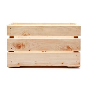 Caja De Madera Clara Mediana - Vantage