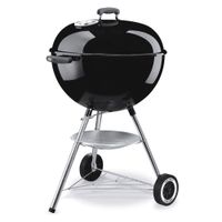 Churrasquera A Carbón Redonda Con Ruedas Kettle 22 Plg - Weber