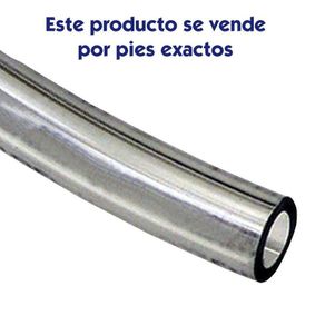 Manguera Multipropósito De Pvc  En Rollo 1/4 Plg - Watts