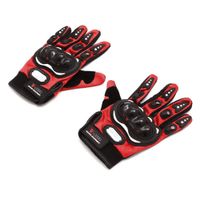 Guantes Para Motos Cerrados XL Rojo