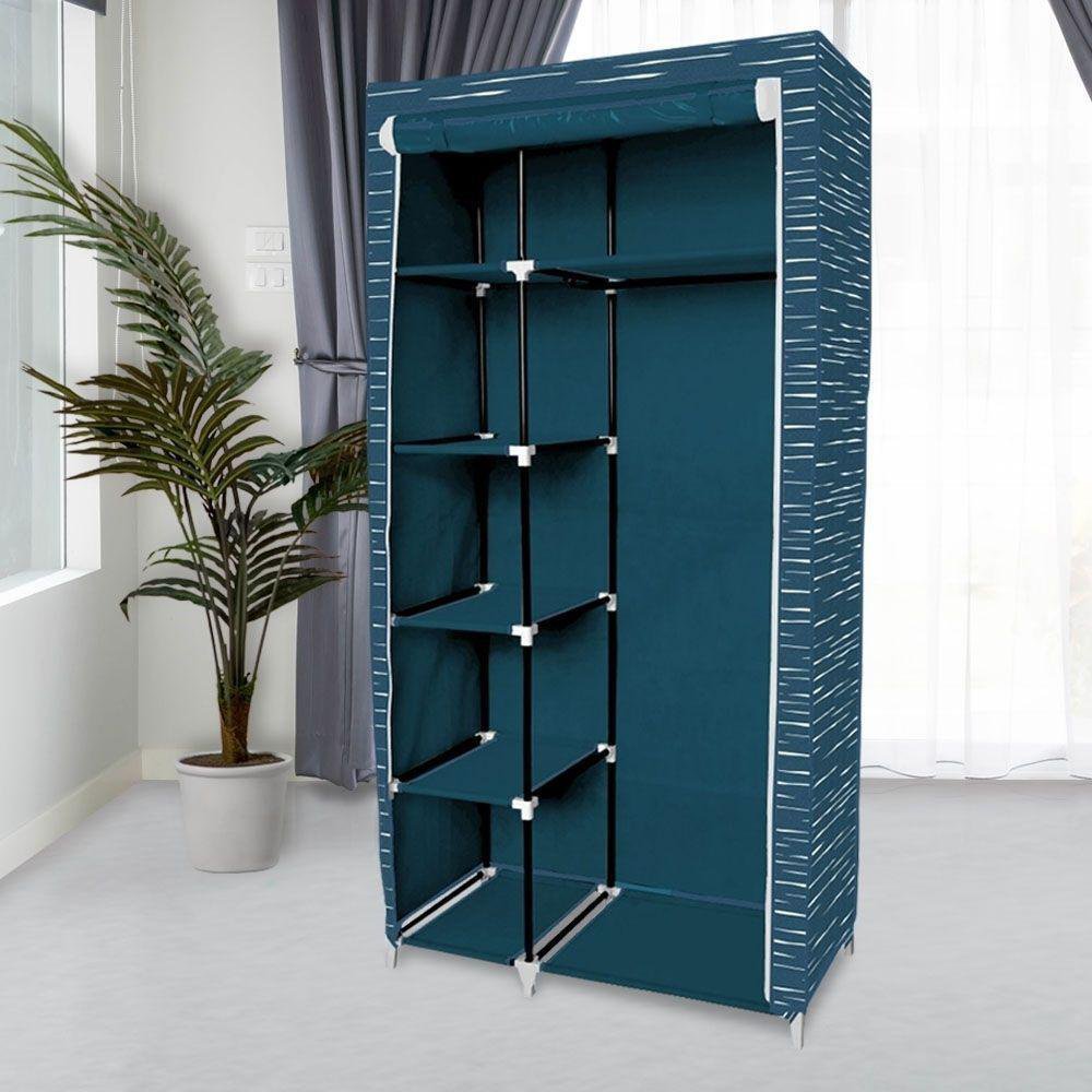 Clóset W90Xd45Xh178 Cm Azúl/Líneas - Elements - cemacogt